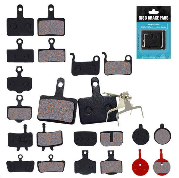 Bicycle Disc Brake Pad Mountain Bike Hydraulic Disc Brake Pad Semi-Metallic Cycling Brake Pad BB5 M355 M446 for SHIM SRAM