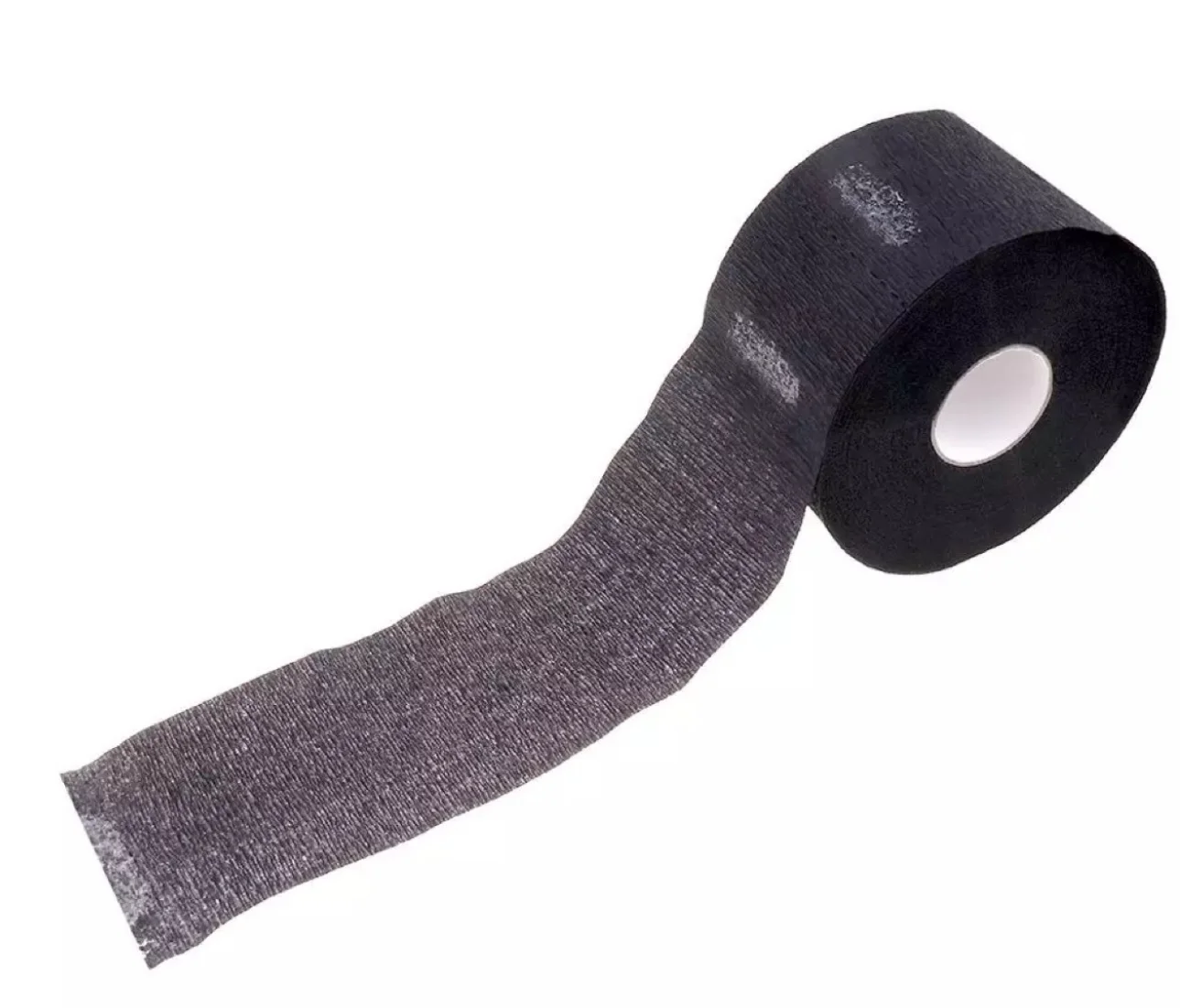 Disposable ruffle White Collar Neck Paper barber Strips Barber neck tape paper Hair Salon barbershop neck paper roll for barber