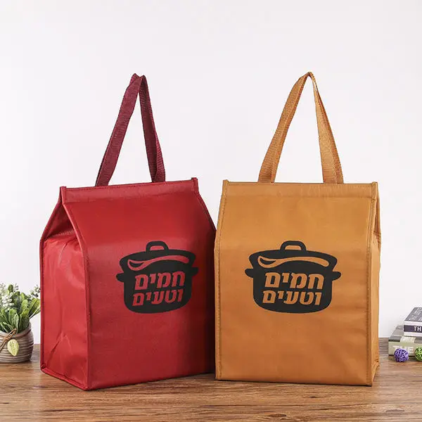 Hot cooler bag custom best yellow plain travel carry storage picnic bag grocery lunch cooler bag
