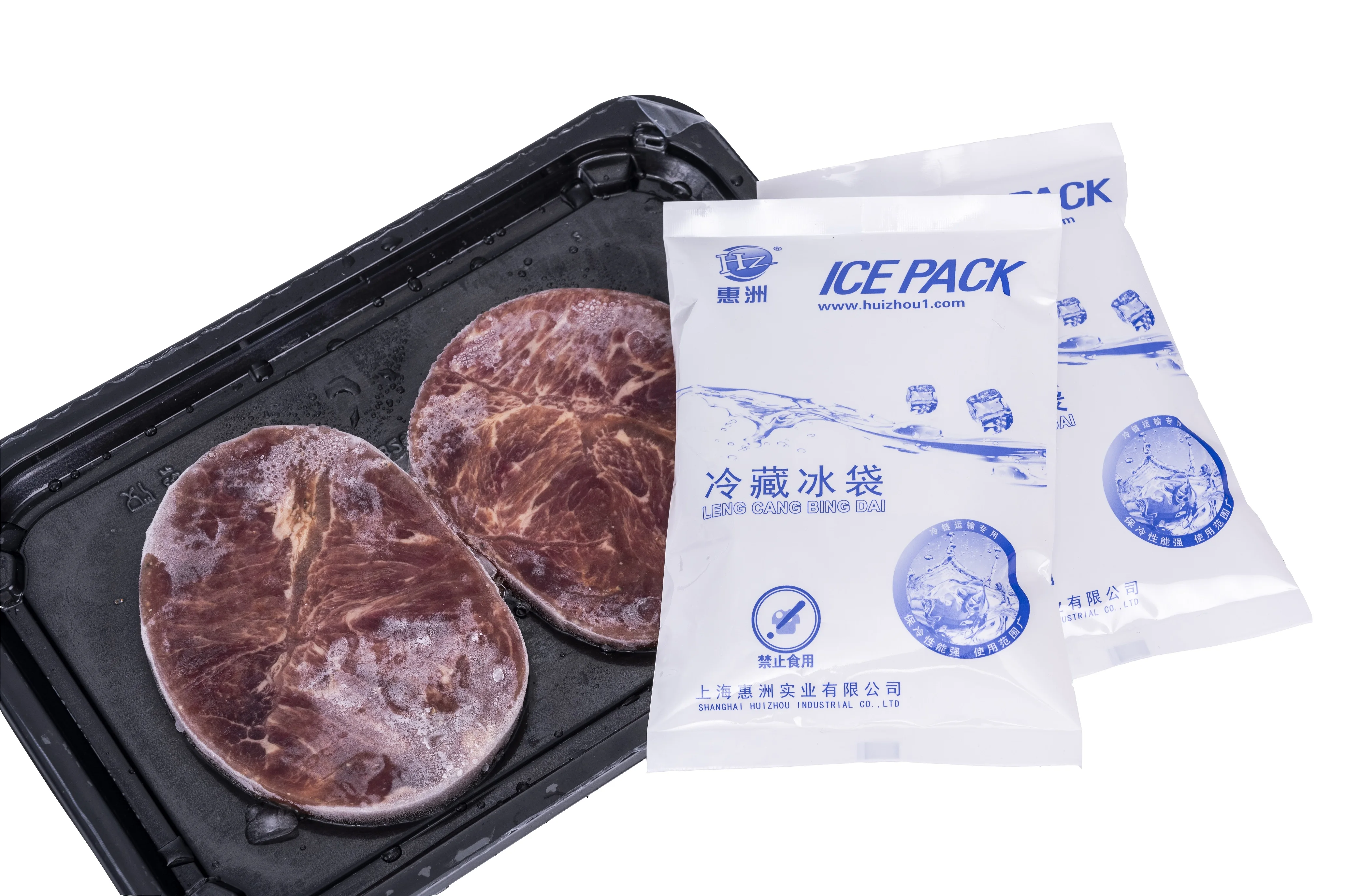  Ice Pack For Seafood Transportation Refrigerated Gel Water Bag Delivery Frozen Food Koozi Fluiconnecto