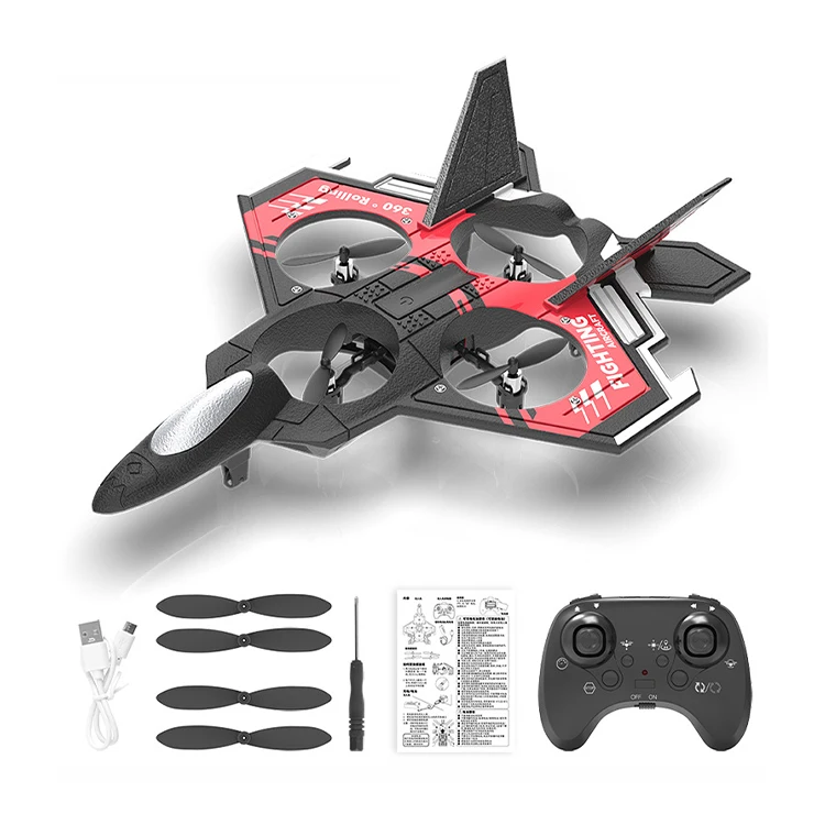 RC Fighter Model Airplane Electric Toy Model Flight Stunt Airplane Remote Control 14CH Foam Airplane Boys Toys