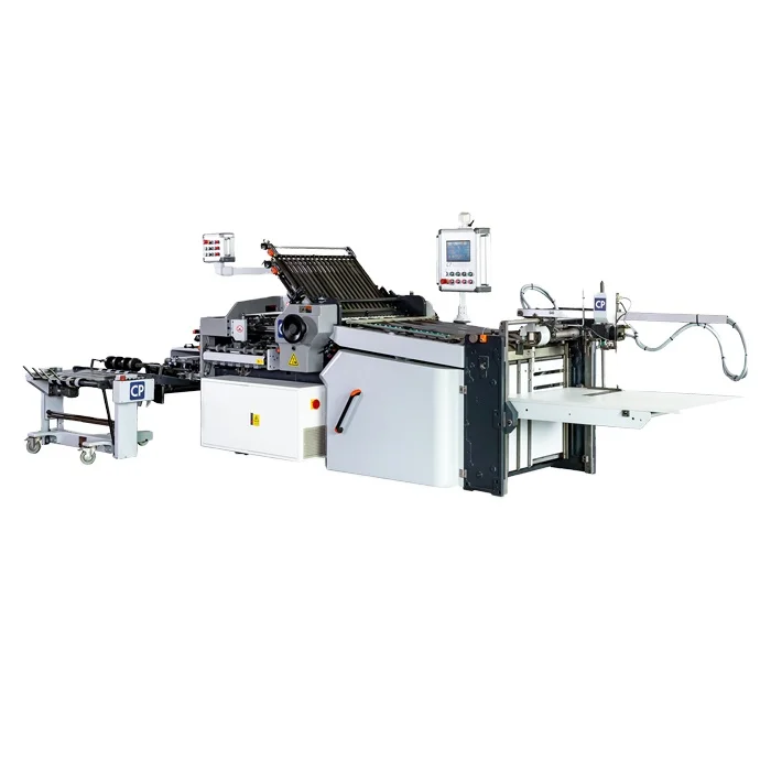 New Post-Press Equipment Automatic Pallet Feeder Folding Machine with Core Motor Pump Engine Gear PLC Bearing Gearbox Components
