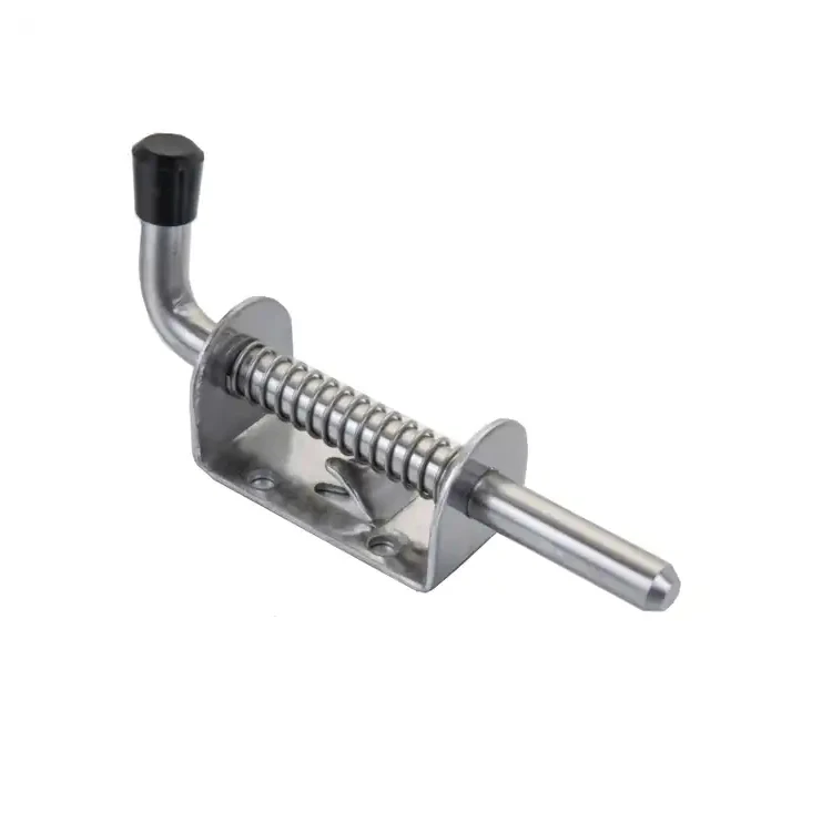 Wholesales High Quality Aluminum Base Latches Stainless Steel Bolt on Spring Loaded Trailer Gate Latch