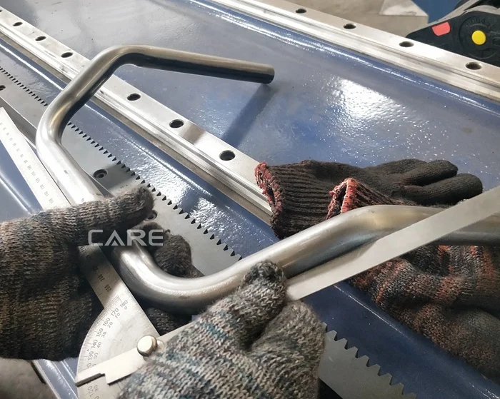 SW38A автоматический гибочный станок с двойной головкой и вращением на 90 градусов