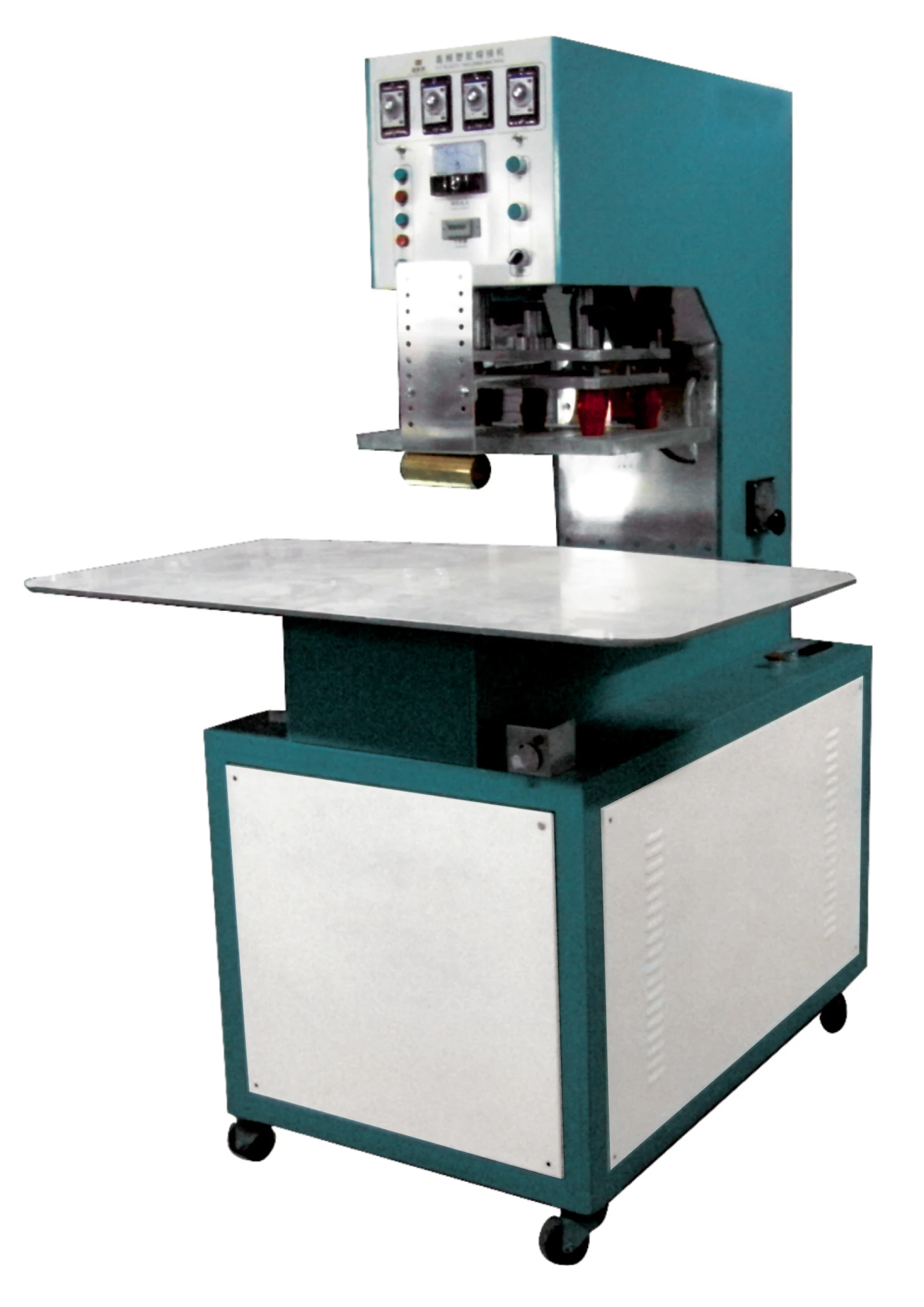 JINGSHUN Hot Sale Round Table Turntable Blister Packing Sealing Machine for Toothbrush Toy High Frequency Welding Machine