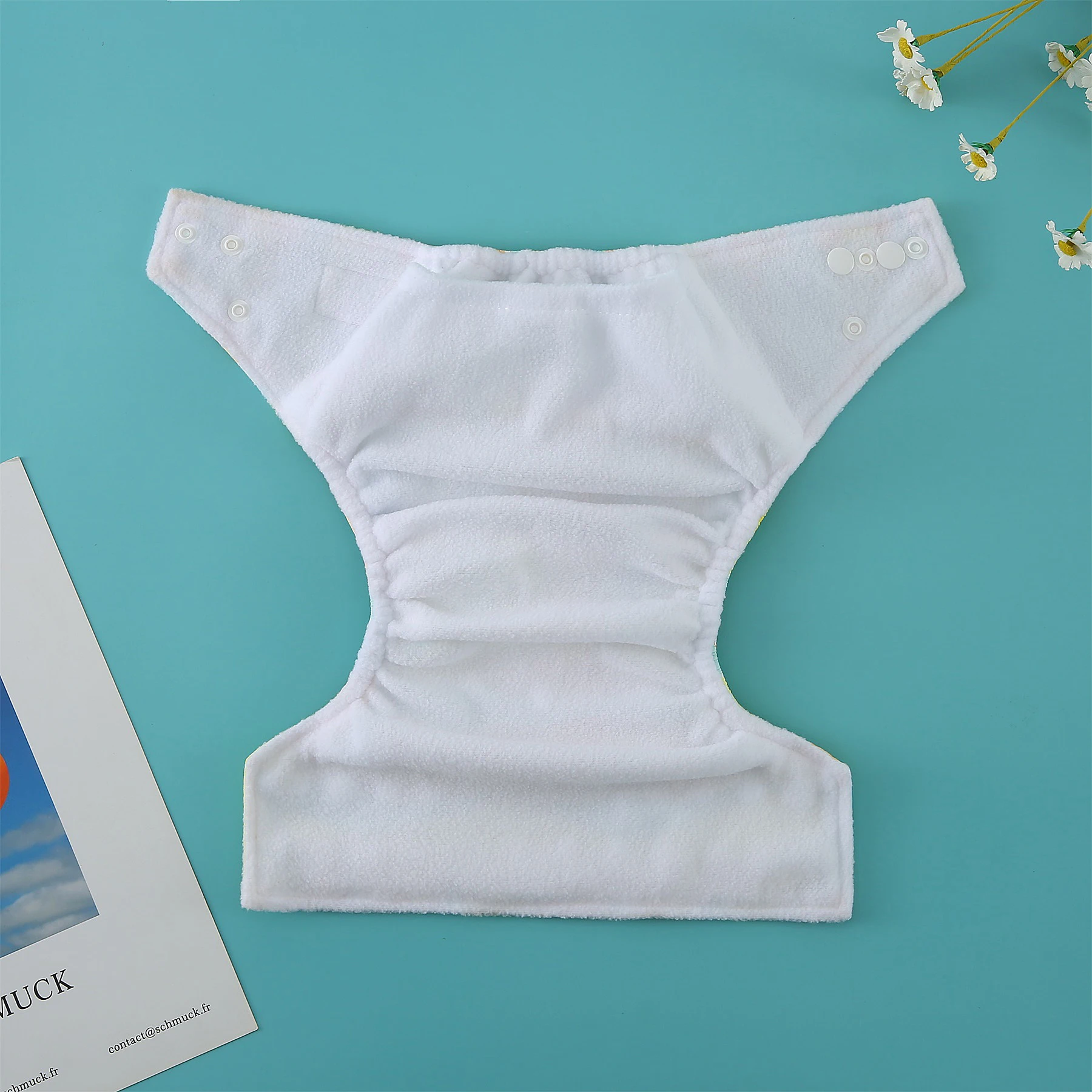 Waterproof Cloth Diaper Free Leakage High Absorbent Microfiber Insert Cloth Diapers For Baby