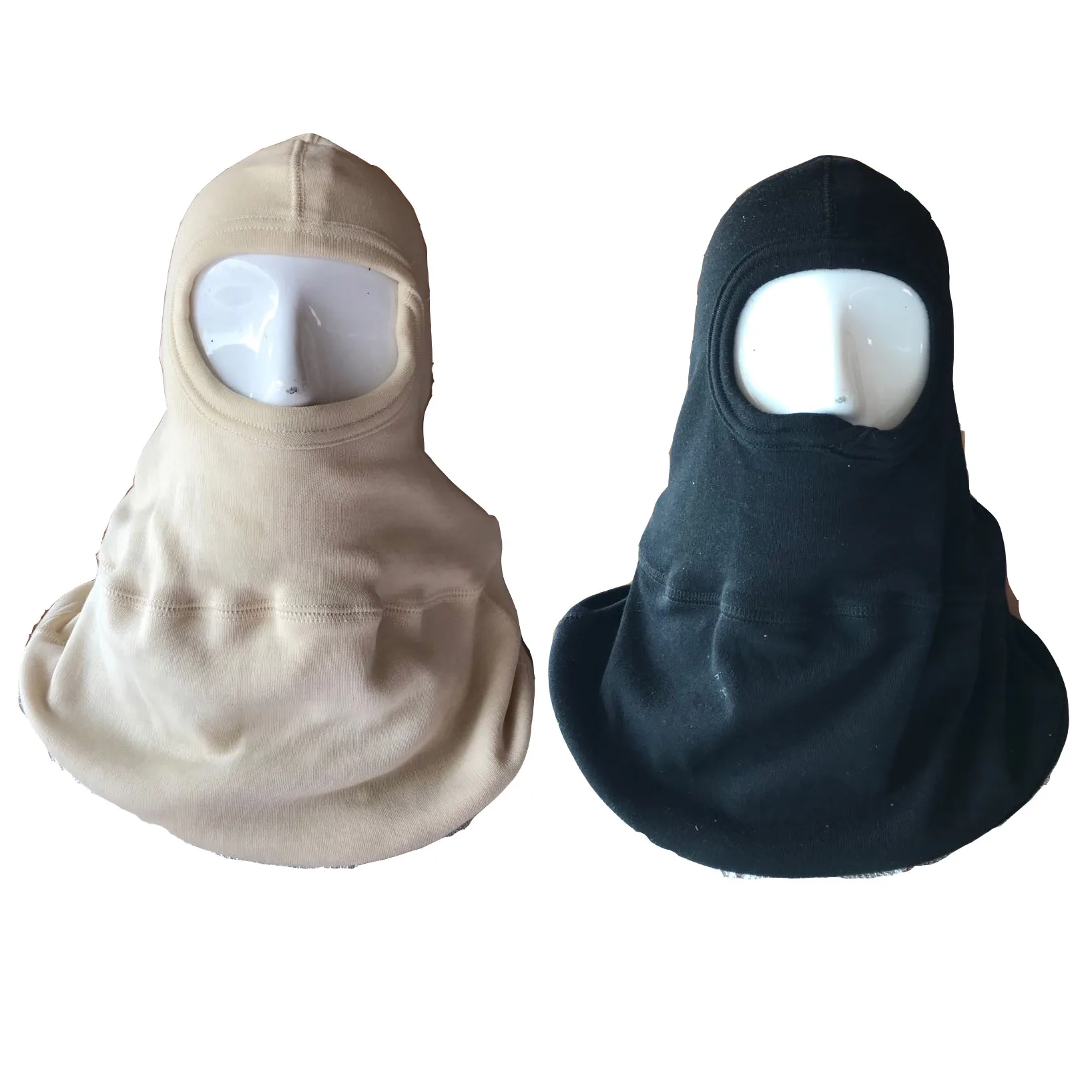 100% aramid Flame retardant double layers fire fighting fireman hood