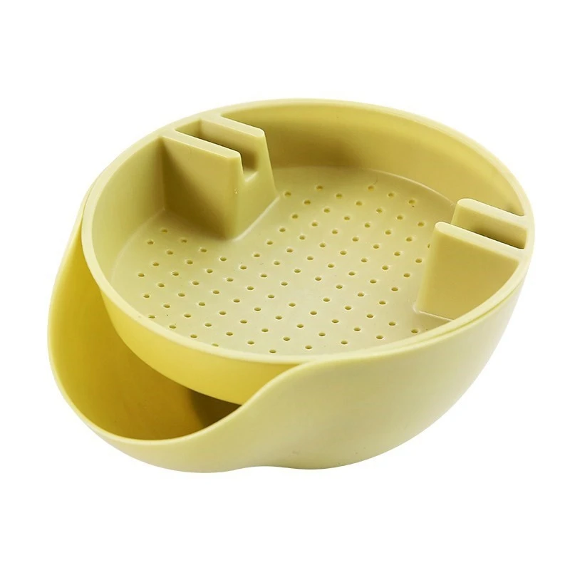 Goldвыпечка двухслойная Фруктовая тарелка поднос для ленивых усов поднос для орехов кальяна чаша с держателем для мобильного телефона поднос для закусок с корпусом