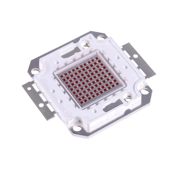 High intensity 100w red chip led COB 650nm 660nm 670nm
