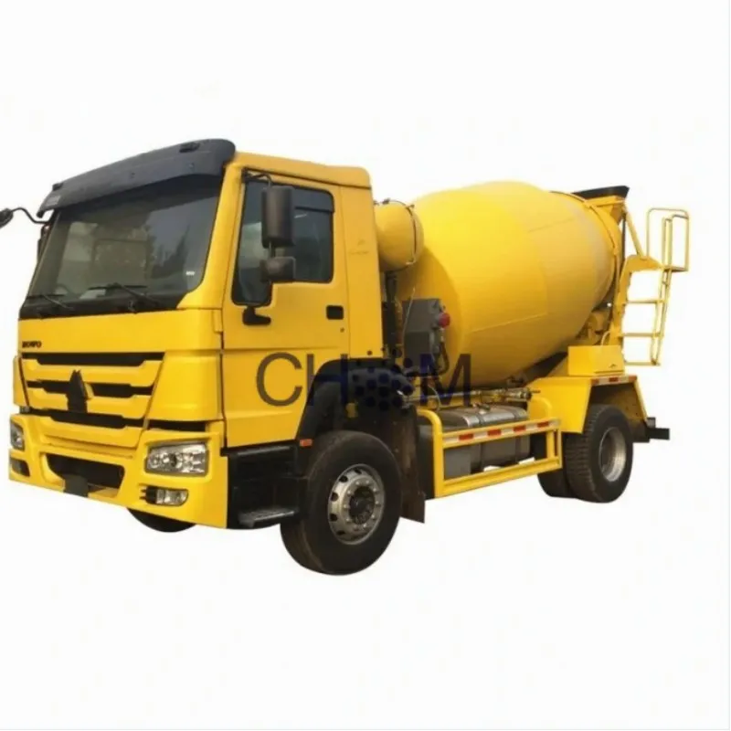 Sinotruck HOWO 3 6 Cubic Cbm 6 Wheeler Concrete Mixer Truck