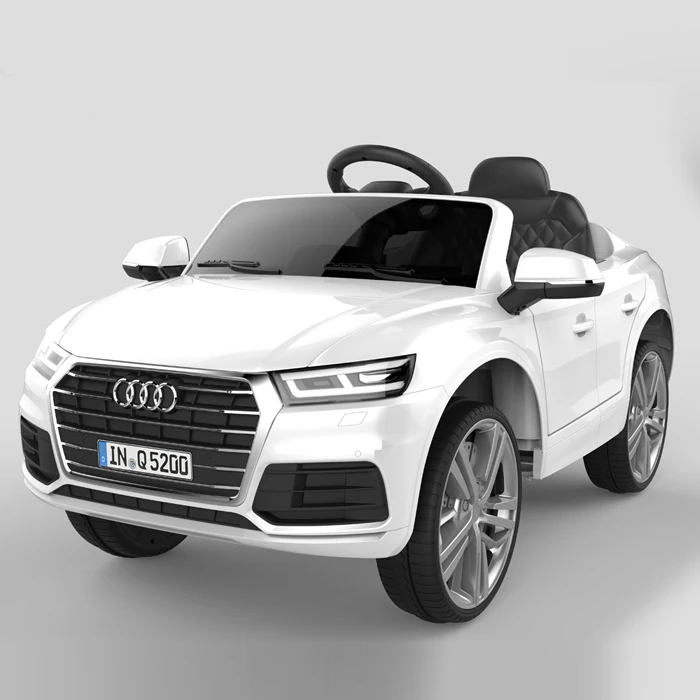Модная большая игрушечная машинка Audi для родителей и детей на 4 колеса, Детская электрическая машинка на батарейках
