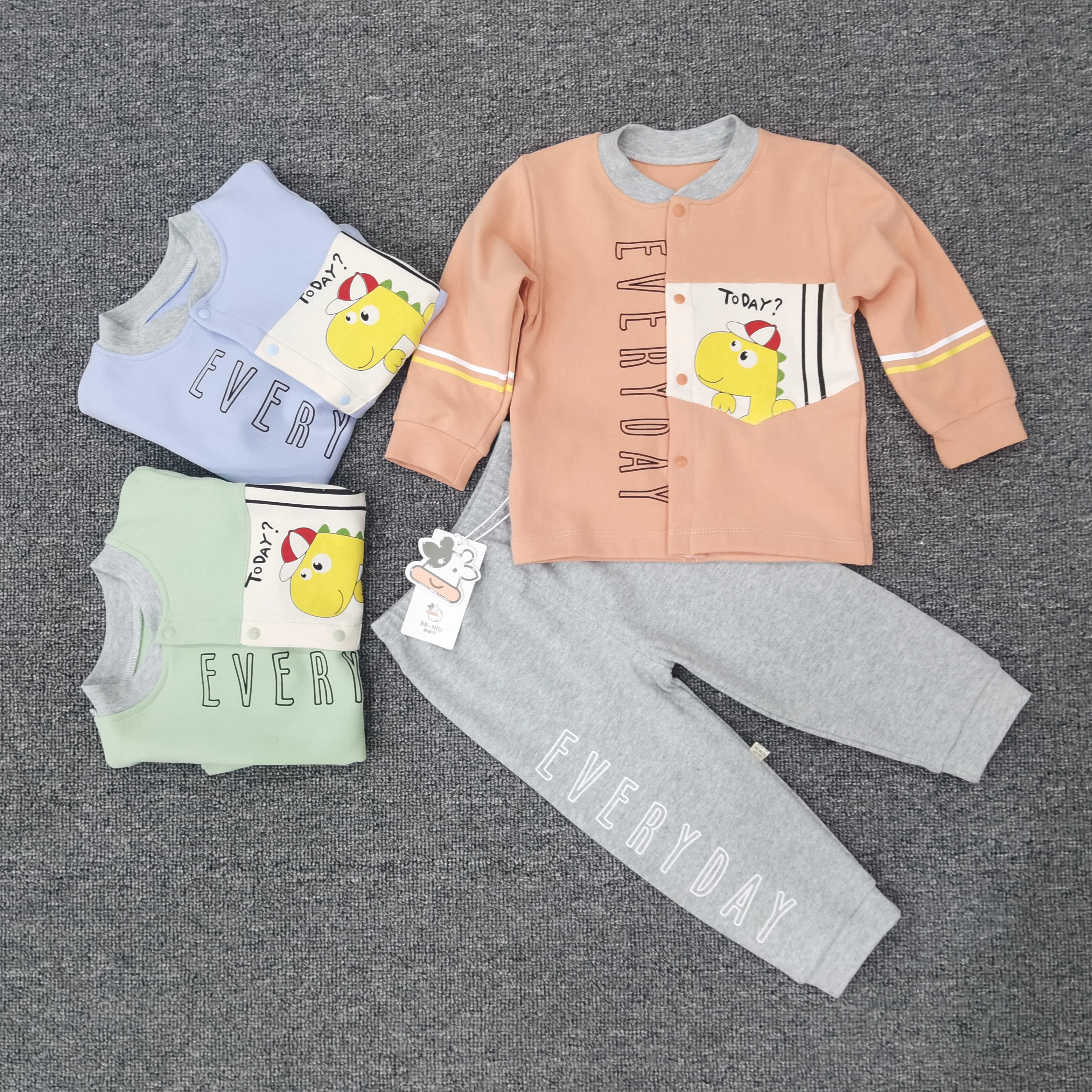New Arrival Baby Clothes Wholesale Baby Clothes Sets Cotton Casual boy kids clothing sets