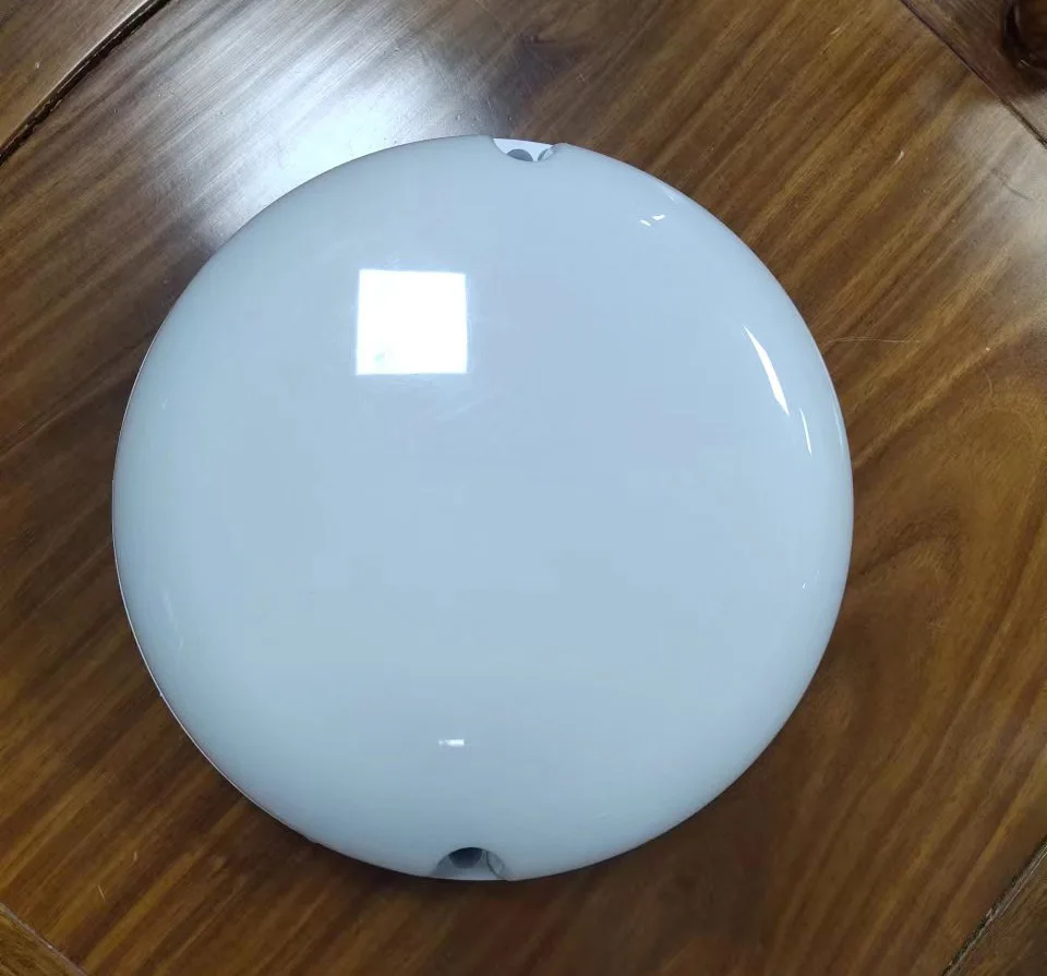 IP65 Oval & Round led Bulkhead Light plastic wall Light photoelectric control LED Moisture-Proof Lamp