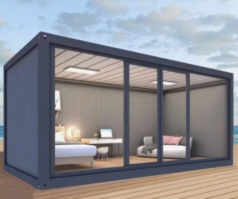 Demountable and Camp Prefab Containers Modular Prefab Portable Homes Quick Assembly Dormitory