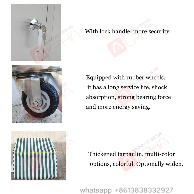 food cart double decker