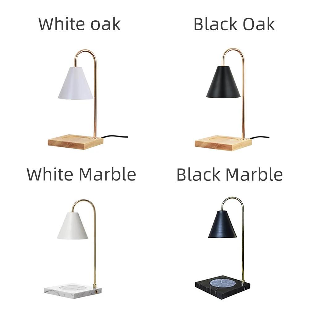 Europe Simple Exquisite Melting Wax Incense Burner Candle Warmer Lamp Table Lamp