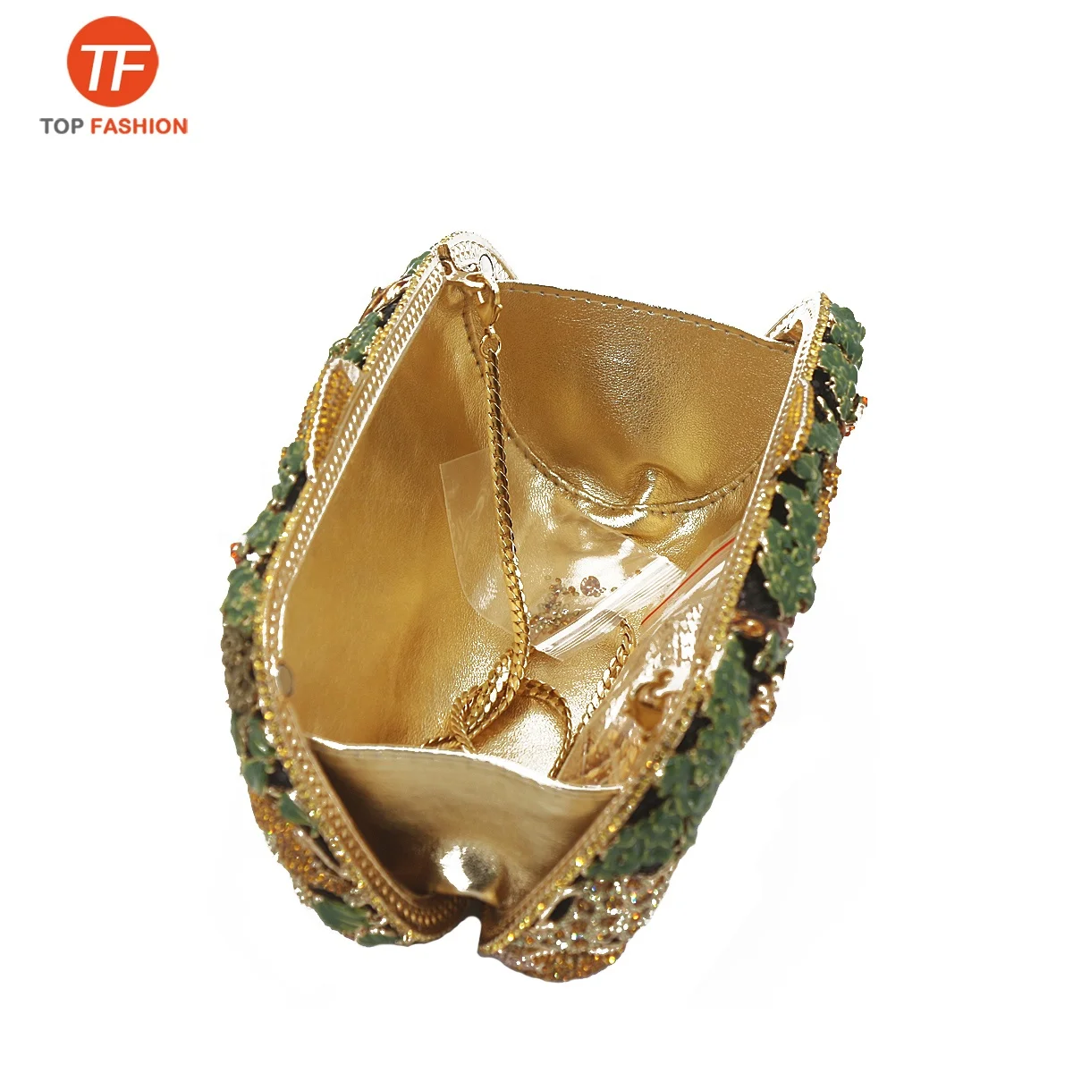 
Luxury Animals Crystal Rhinestone Party Hardcase Clutch Evening Bag from Factory 