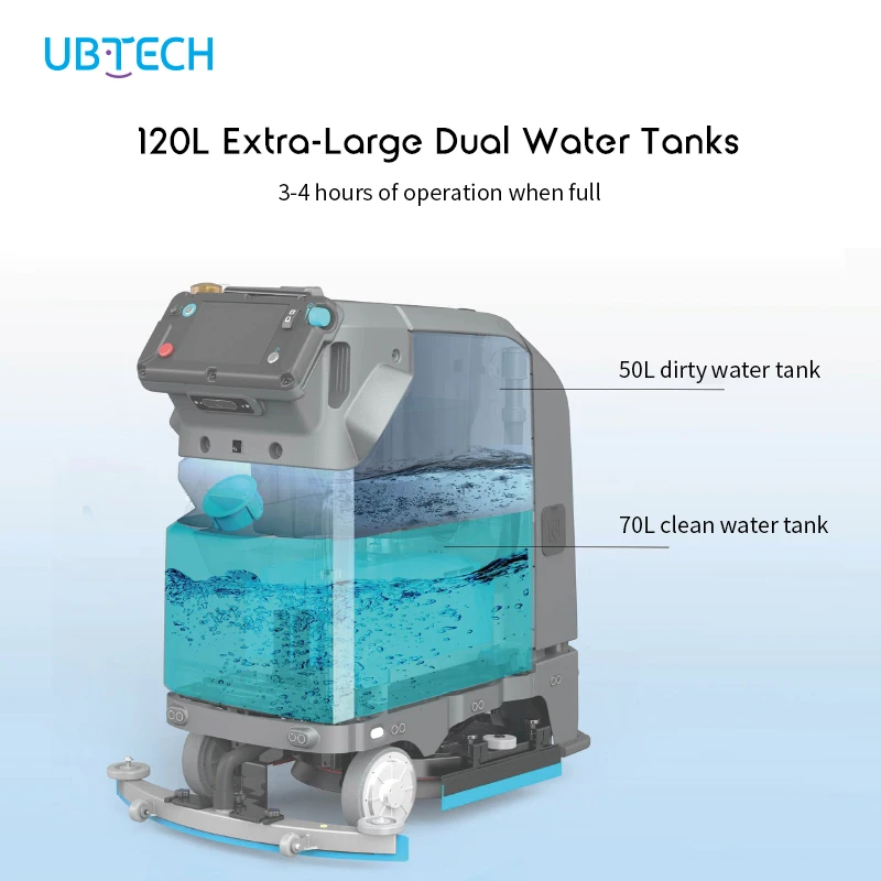 2023 New Arrival Intelligent Automatic Navigation commercial cleaning robots smart floor cleaning robot vacuum cleaner