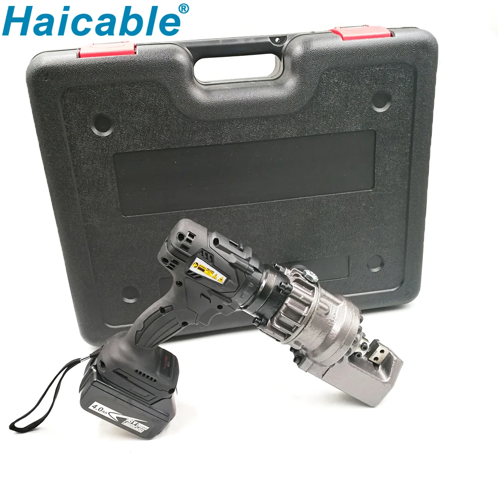Hand-held Automatic Rebar Cutting Machine RC-16B Portable Electric Battery 4-16mm Rebar Cutter