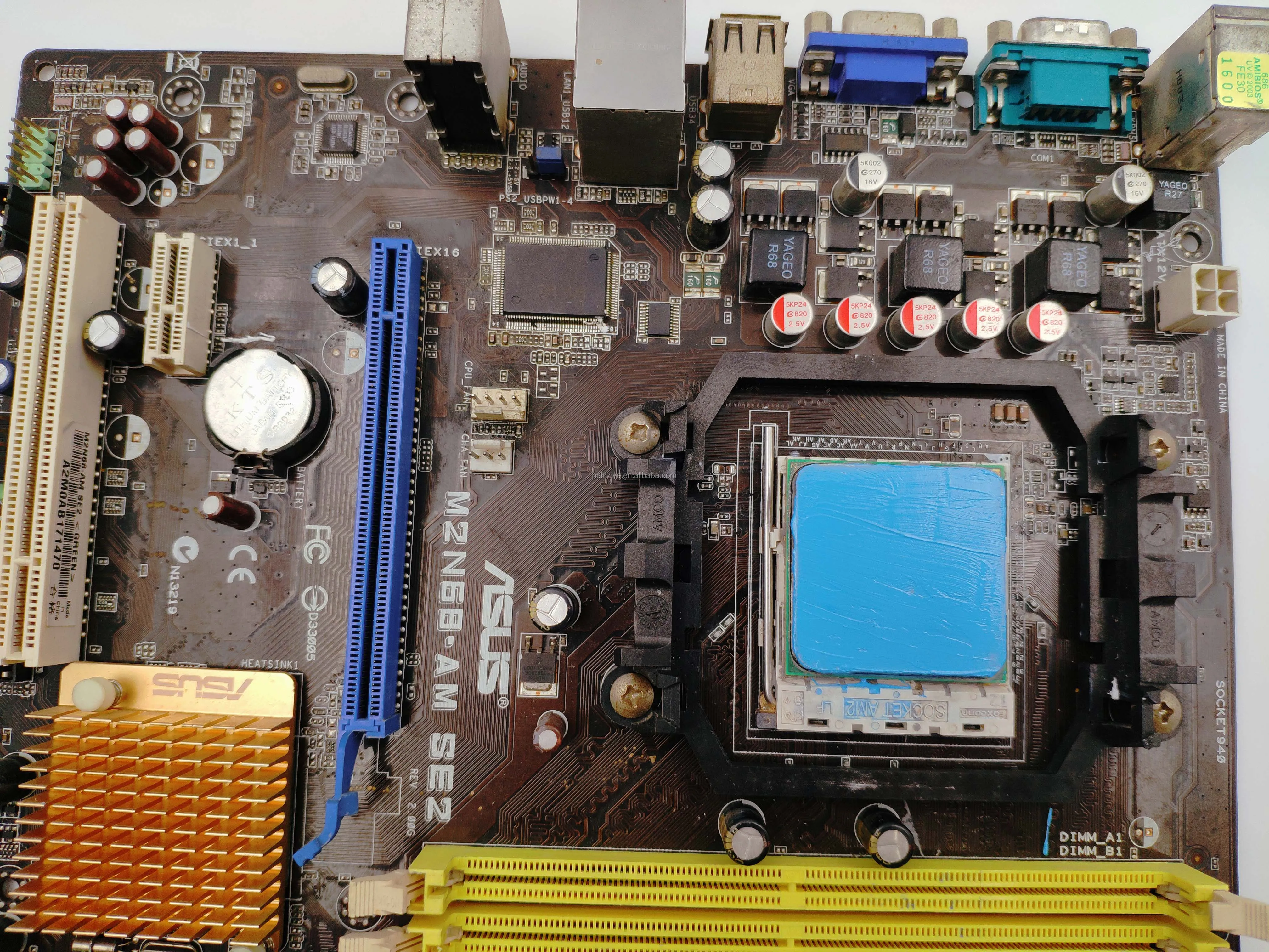 Grey 25g led lights heat sink thermal compounds HY510 syringe high temperature CPU&GPU processor Conductive thermal paste