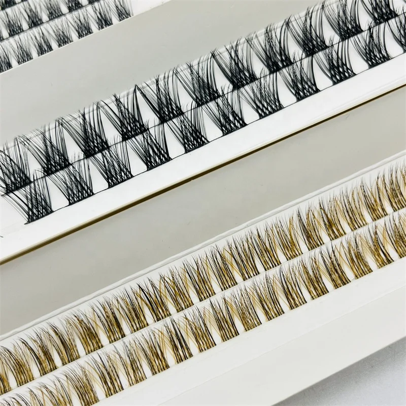 Hot  selling Diy Pre Cut Lashes Segmented Diy Lash Tweezers For Cluster lash ribbon