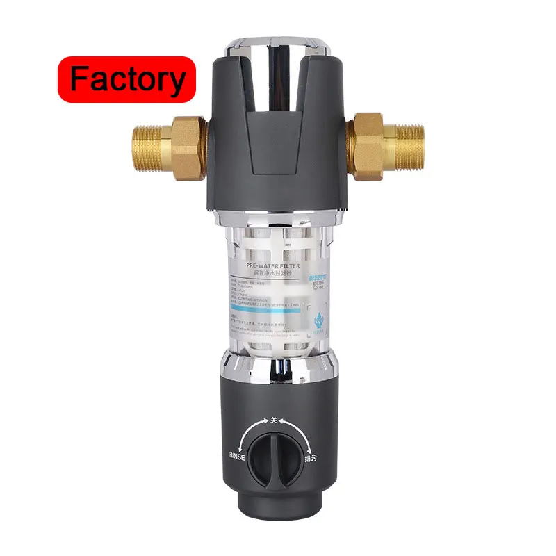 home kitchen Backwash house inline water filter