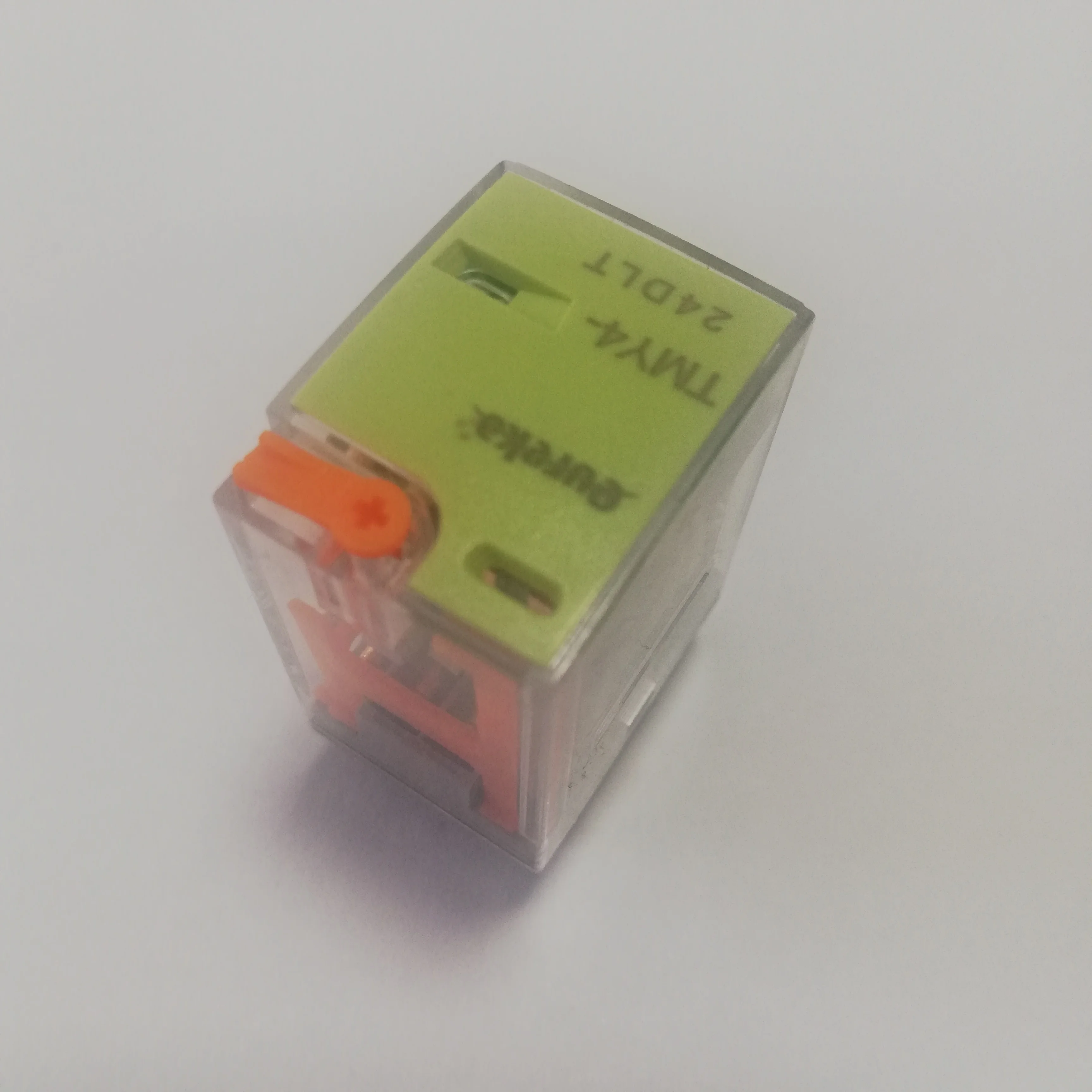 5А со светодиодом и нажимной кнопкой, промышленное реле 14pin