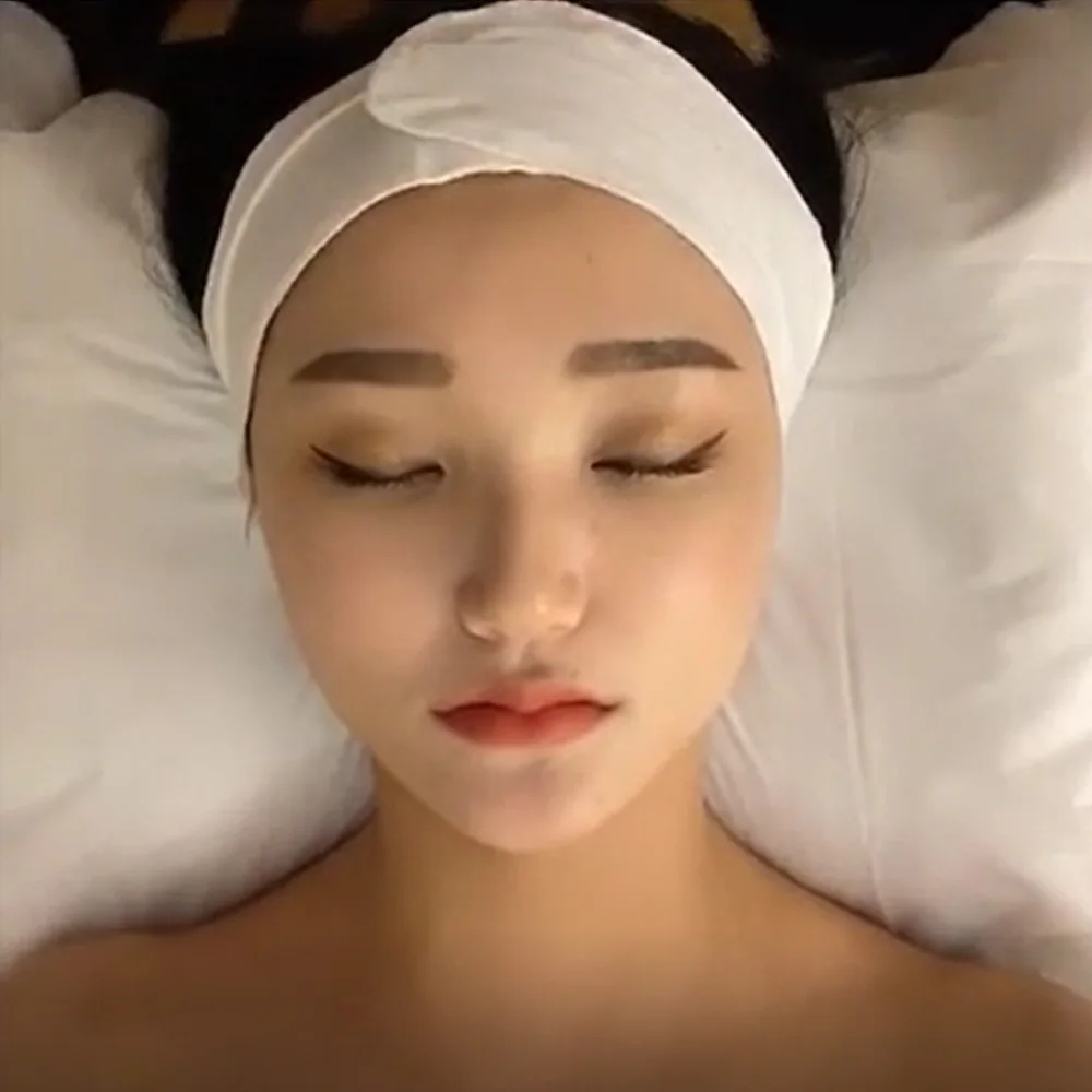 Soft Flexible Beauty Essentials Disposable Headbands Non Woven Facial Makeup Hair Cover