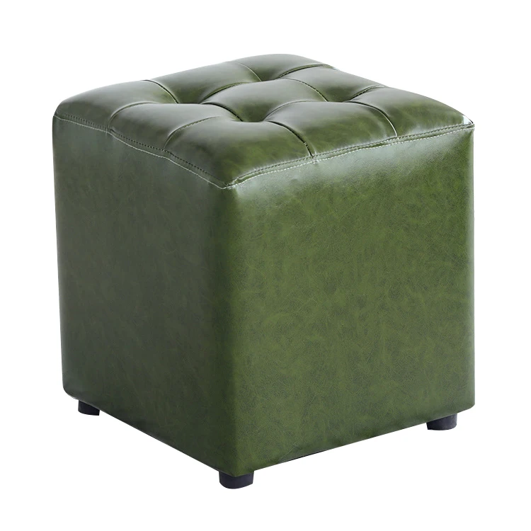 Pouf Living Sofa Mirrored Ottoman Chair Space Bag Leather Customized Pvc TIME Storage Cube Fabric Room Modern Packaging Pcs Type