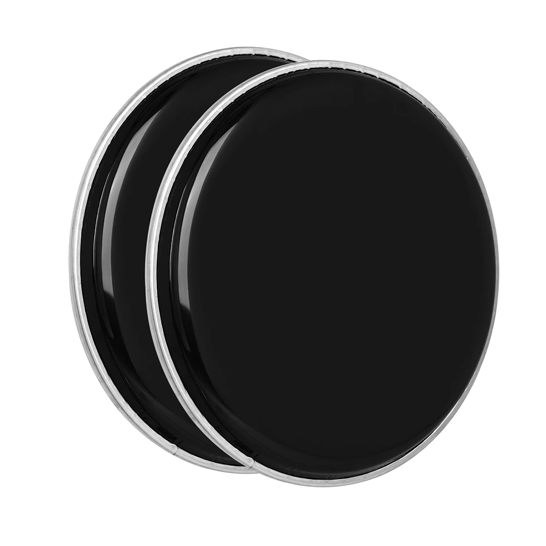 Wholesale Drum Kit Accessories Plastic Drum Skins 2 Pcs 8 inch Black Transparent Drum Skin