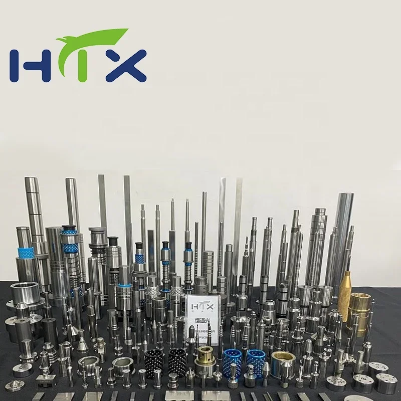 Punches square ejector piercing steel block shoulder form special flat shaped puches head Forming press non-standard form punch
