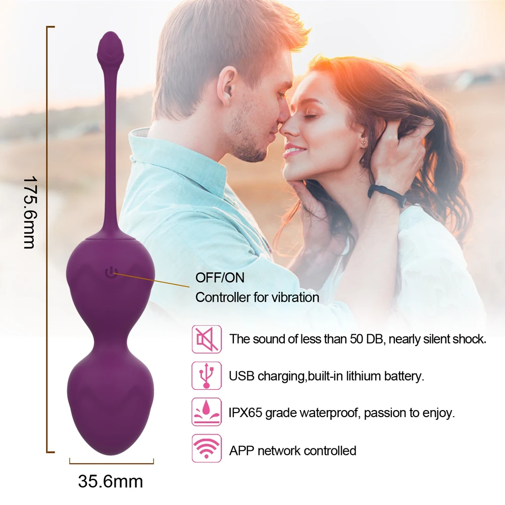 Yetrun  Silicone APP Control  Vibrator Bullet   Pussy Women Vaginal  Massager Sex Toys