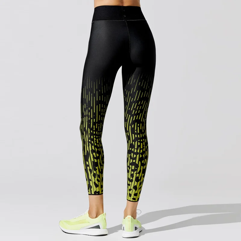 
Fitness Leggings Gym Sports Wear Breathability Neon Prints High Performance Tights Wholesale Women High Waist Workout Yoga Pants 