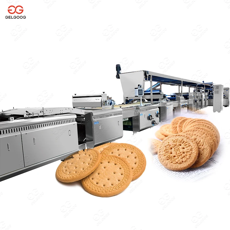 New Multipurpose Cookies Biscuit Making Machine Line Automatic Machinery Biscuits