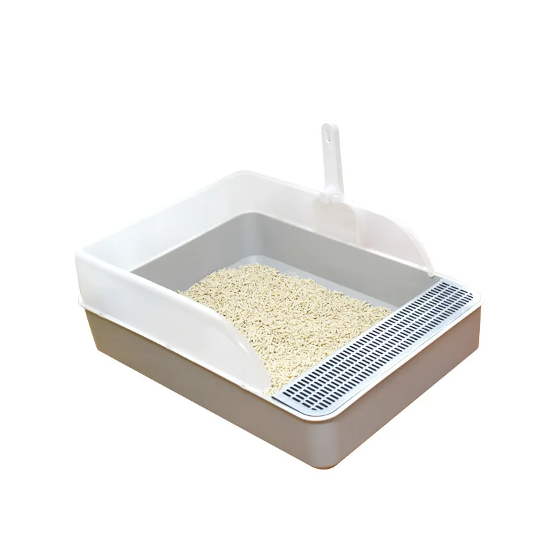 
factory price detachable cat litter box pet toilet 
