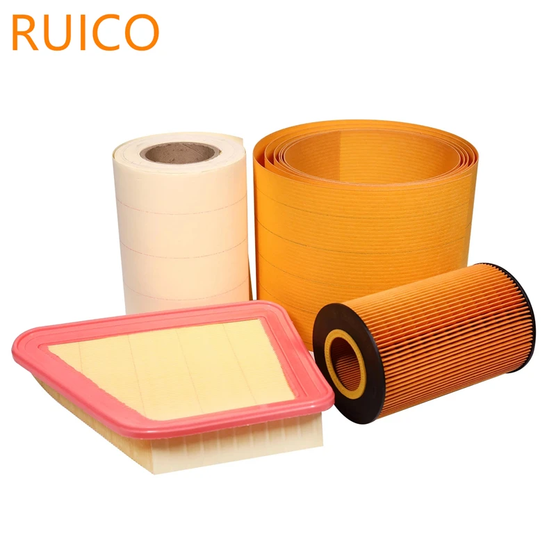 Chinese manufacturer High temperature curing Pleated filter paper Fuel filter paper for car
