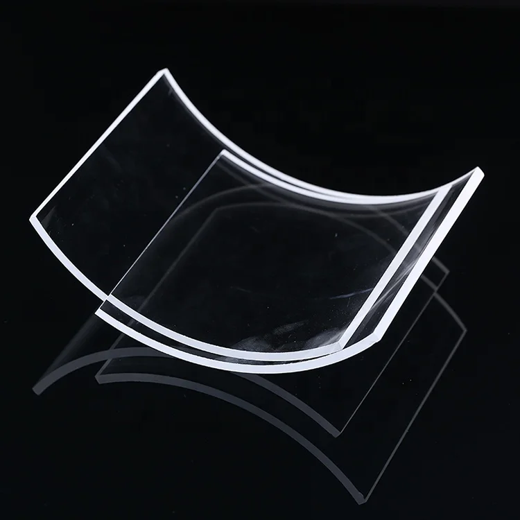 High temperature resistant quartz tile high transparent quartz tile quartz glass tube