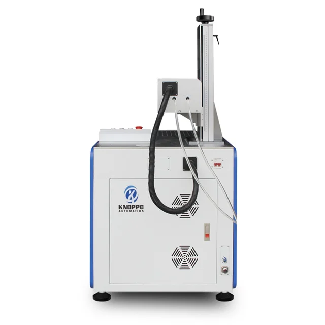 Visual Position Laser Marking Machine 20W 30W Fiber Laser Marker with Conveyor Belt