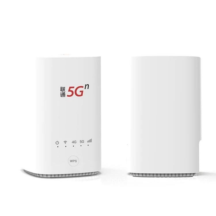 5G WiFi Router 2.3Gbps Unlocked Sim Card Slot 4G LTE Router China Unicom 5G CPE VN007+