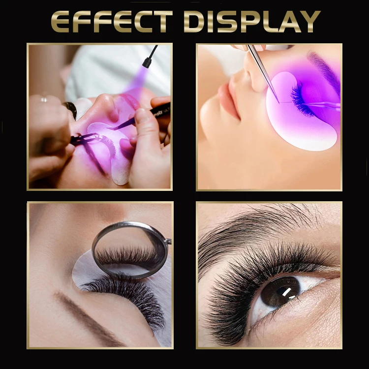 New Product Private Label UV Lash Glue LED Light Fast Drying Waterproof UV Glue Lash Extension Glue