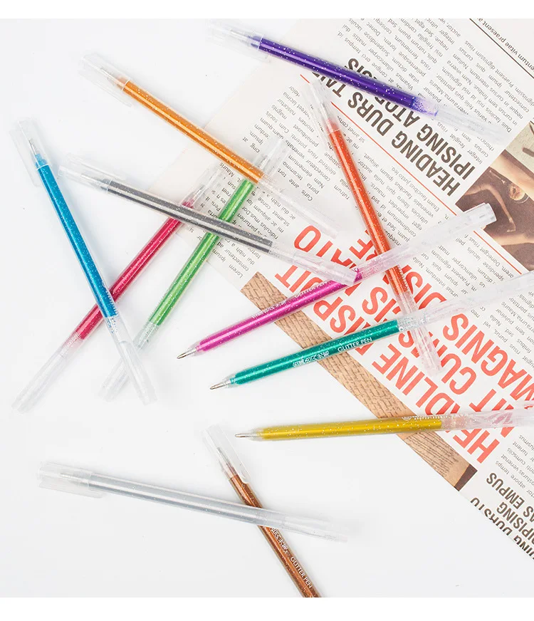 2022 Promotion and Gel Pen  0.7mm 60/100 Multicolor Gel Pen Art Set Can Monochrome and multicolor options