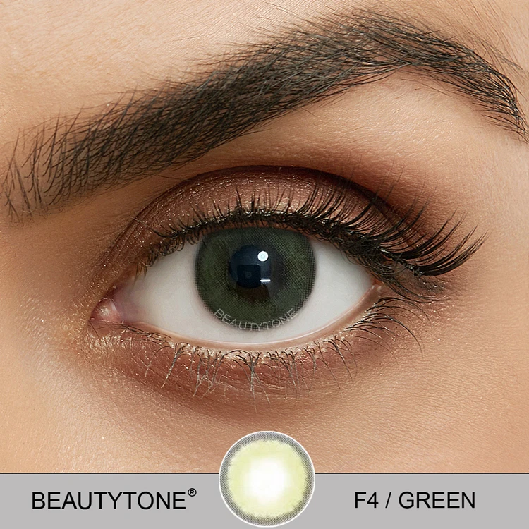 BeautyTone Foggy rinnegan Оптовые годовые новые стильные линзы для глаз естественного вида цветные