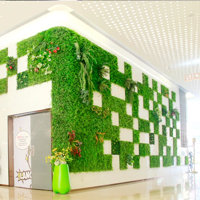 Artificial Plant Wall Decor Artificial Grass For Wall Backdrop Grass Wall