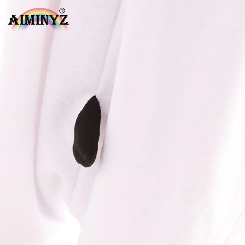 AIMINYZ Wholesale Winter Women Pajamas Polar Fleece Animal Onesie Pyjamas Cosplay Costume Sleepwear Hoodie For Adult Panda