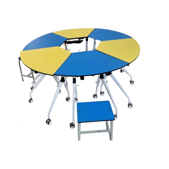 Customized Size High Pressure Laminate 12mm HPL Compact Board for Kids School Education Center Desk Chair Kindergarten Table Top