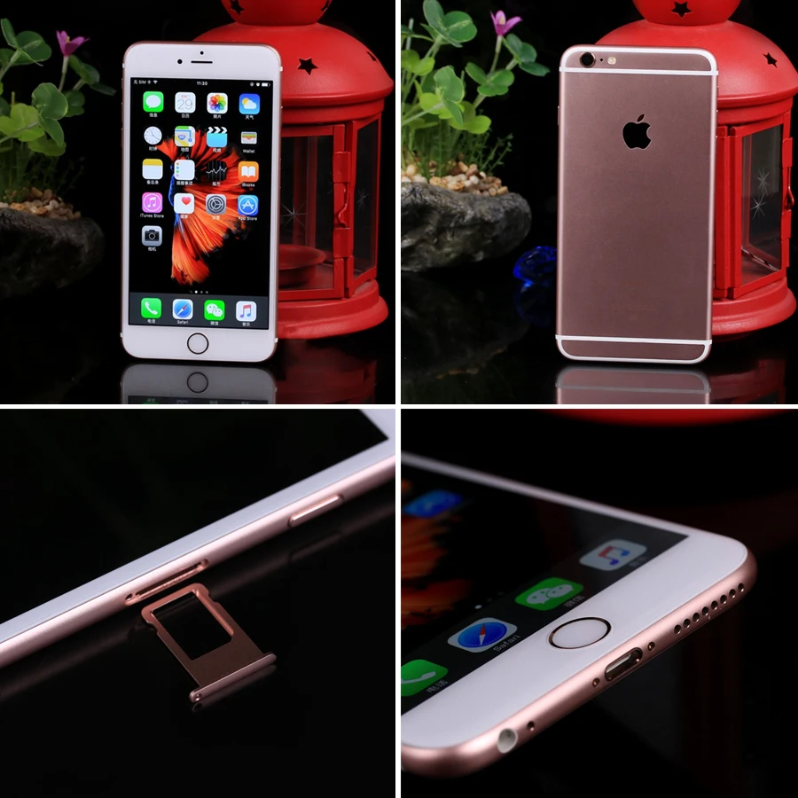 Оптовая продажа оригинальный б/у смартфон 6s Plus 16 ГБ 64 128 разблокированный Восстановленный бывший в употреблении мобильный телефон для iphone