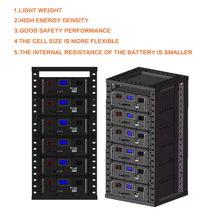 OEM 48v 5kw lifepo4 server rack battery telecom server rack with ac and power backup pin litium 150ah hybrid batteries
