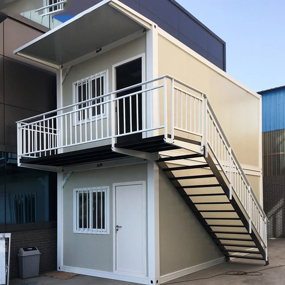 luxury fabricated living container house mobile workshop office portable house typing work flat pack shipping container