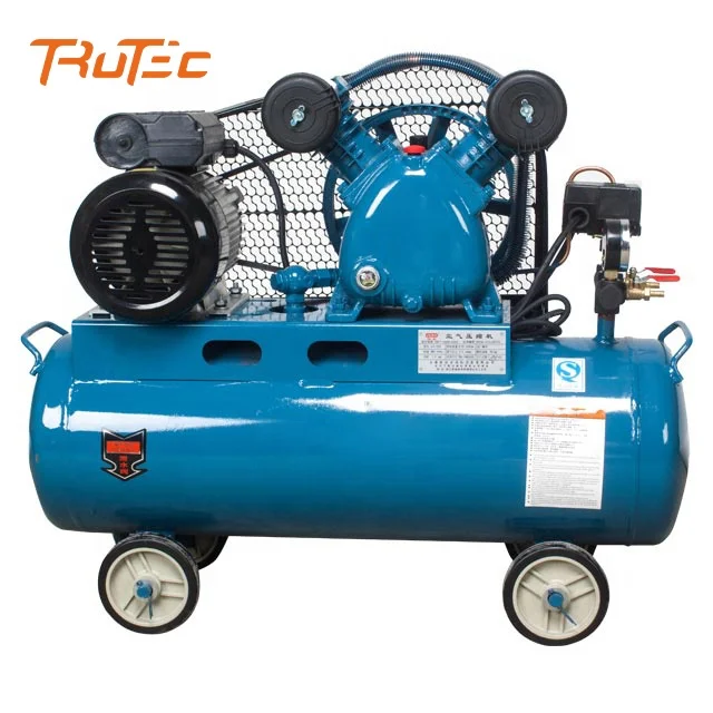 220V 2.2KW 3HP 12.5bar belt driven piston air compressor 70L industrial compressors