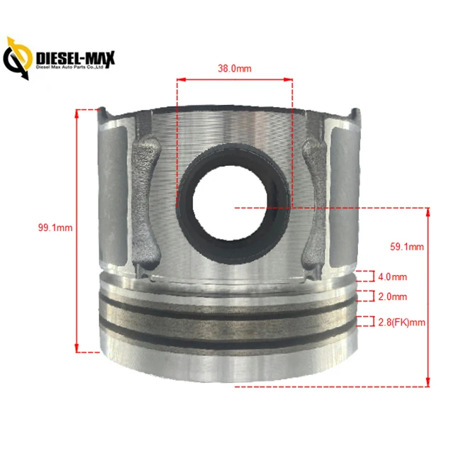 Поршень для двигателя MITSUBISHI 4M50T ME224532 ME224533 ME226782 ME226783 поршень поставщик из Тайваня